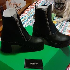 Swedish hasbeens,  Biker boots.